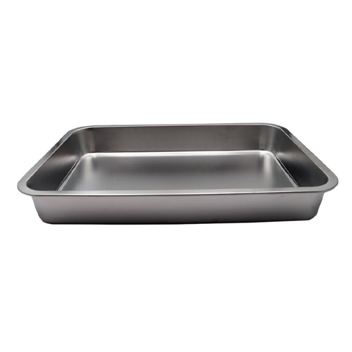 Bandeja de acero inoxidable